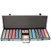 Las Vegas 14 Gram Clay Poker Chips in Aluminum Case - 600 Ct.