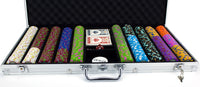 The Mint 13.5 Gram Clay Poker Chips in Aluminum Case - 750 Ct.