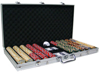 Nile Club 10 Gram Ceramic Poker Chips in Aluminum Case - 750 Ct.