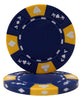 Ace King Suited 14 Gram Clay Poker Chips in Acrylic Carrier - 1000 Ct.