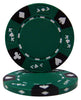 Ace King Suited 14 Gram Clay Poker Chips in Standard Aluminum Case - 500 Ct.