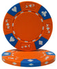 Ace King Suited 14 Gram Clay Poker Chips in Wood Hi Gloss Case - 500 Ct.