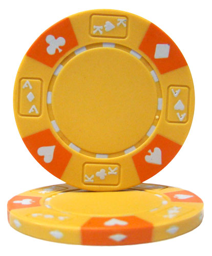 Ace King Suited 14 Gram Clay Poker Chips