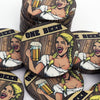 Dark Wood Version Custom Drink Tokens - Beer Wench