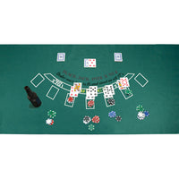 Blackjack and Craps Felt Layout