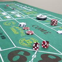 Blackjack and Craps Felt Layout