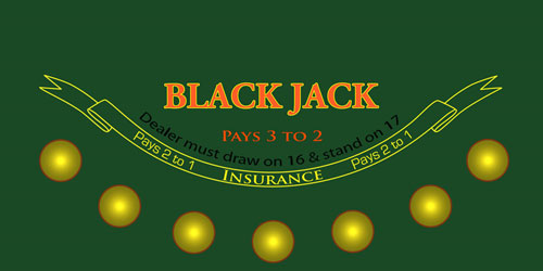 Blackjack Sublimation Felt