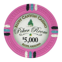 Bluff Canyon 13.5 Gram Clay Poker Chip Sample Pack - 12 Chips