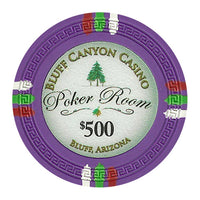 Bluff Canyon 13.5 Gram Clay Poker Chip Sample Pack - 12 Chips