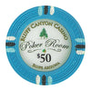 Bluff Canyon 13.5 Gram Clay Poker Chips in Aluminum Case - 750 Ct.