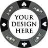 Prestige Series Custom Poker Chip - Charcoal