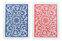 Copag 1546 Red Blue Poker Size Jumbo Index Back Side