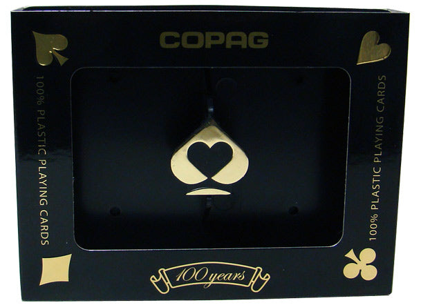 Copag Plastic Playing Card Case - Bridge Size Two Deck Set Holder