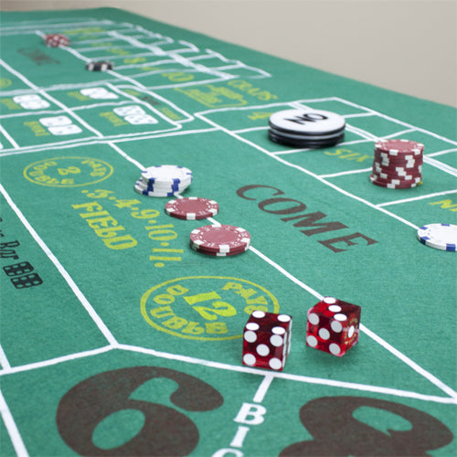 Craps Table Felt Side