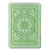 Modiano Cristallo Light Green Poker Size Jumbo 4 PIP Index Single Deck