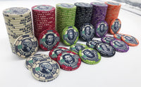 Dead Presidents - 10 Gram Ceramic Poker Chips Sample Pack - 6 Chips