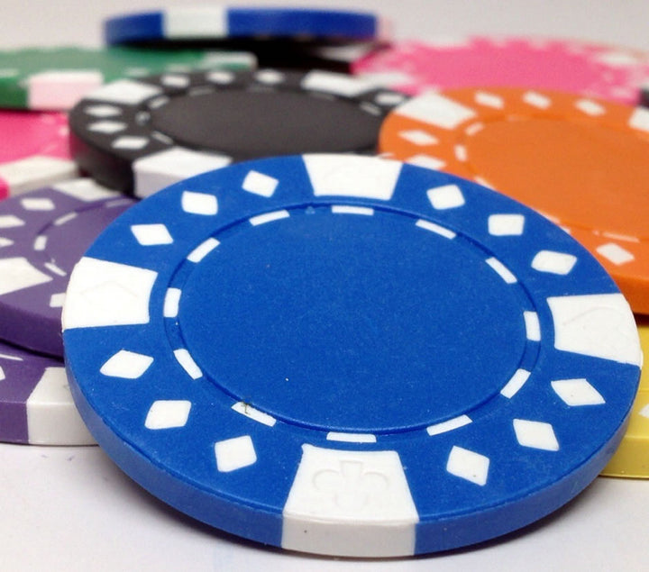 Diamond Suited 12.5 G Poker Chip - Pile 