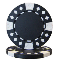 Diamond Suited 12.5 Gram ABS Poker Chips