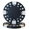 Diamond Suited 12.5 Gram ABS Poker Chips in Wood Hi Gloss Case - 500 Ct.