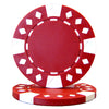 Diamond Suited 12.5 Gram ABS Poker Chips in Wood Hi Gloss Case - 500 Ct.