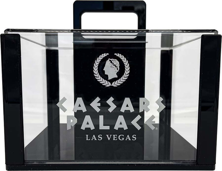 Custom Engraved Acrylic Poker Chip Carrier - 600 Chip Capacity