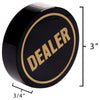 Crystal Black Dealer Button