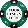 Prestige Series Custom Poker Chip - Green