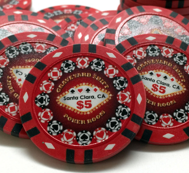 Prestige Series 13 Gram Infinity Clay Custom Poker Chip Sample Pack - 9 chips