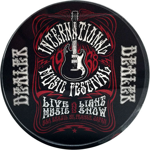 Crystal Poker Dealer Buttons - International Music Festival