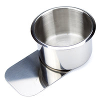 Jumbo Stainless Steel Slide Under Cup Holder