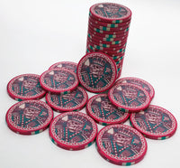 King of Spades Custom Ceramic Poker Chips - Pink