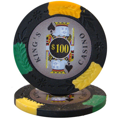 King's Casino 14 Gram Clay Poker Chips