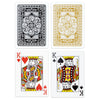 Brybelly Elite Medusa - 12 Black-Gold Decks - Poker (Wide) Size / Regular Index