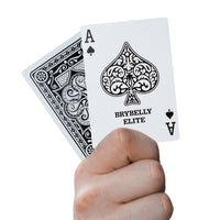 Black Brybelly Elite Medusa Deck - Poker (Wide) Size / Regular Index