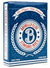 Brybelly Elite Medusa - 12 Blue-Red Decks - Poker (Wide) Size / Regular Index