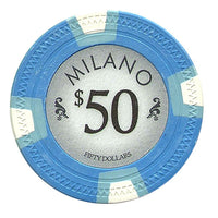 Milano 10 Gram Clay Poker Chips