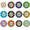 The Mint 13.5 Gram Clay Poker Chips in Acrylic Carrier - 1000 Ct.