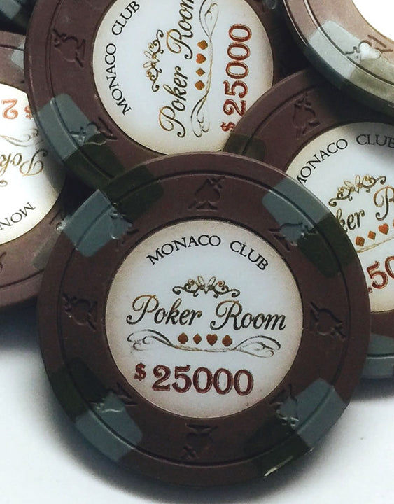 Monaco Club 13.5 Gram Poker Chip Sample Pack - 12 Chips