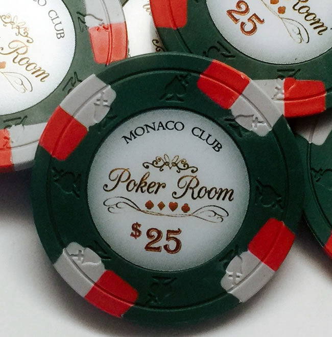 Monaco Club 13.5 Gram Poker Chip Sample Pack - 12 Chips