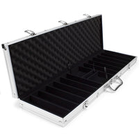 600 capacity Aluminum Poker Chip Case