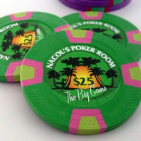 Prestige Series 10 Gram Trapezoid Clay Custom Poker Chips