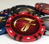 Prestige Series 13 Gram Infinity Clay Custom Poker Chip Sample Pack - 9 chips