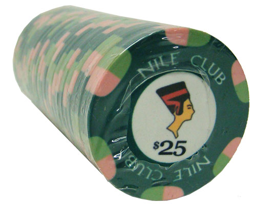 Nile Club 10 Gram Ceramic Poker Chips