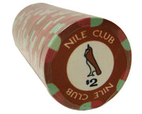 Nile Club 10 Gram Ceramic Poker Chips