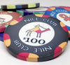 Nile Club 10 Gram Ceramic Poker Chips in Acrylic Carrier - 600 Ct.