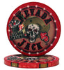 Nevada Jacks Skull 10 Gram Ceramic Poker Chip Sample Pack - 9 Chips