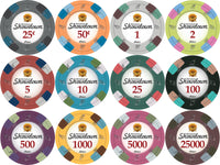 Showdown 13.5 Gram Poker Chip Sample Pack - 12 Chips