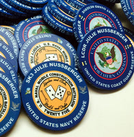 Ceramic Military Challenge Coins