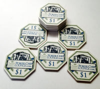 Custom Ceramic Poker Chips - Octagon Shaped