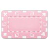 Rectangular Blank Pink Poker Plaques - Qty 5